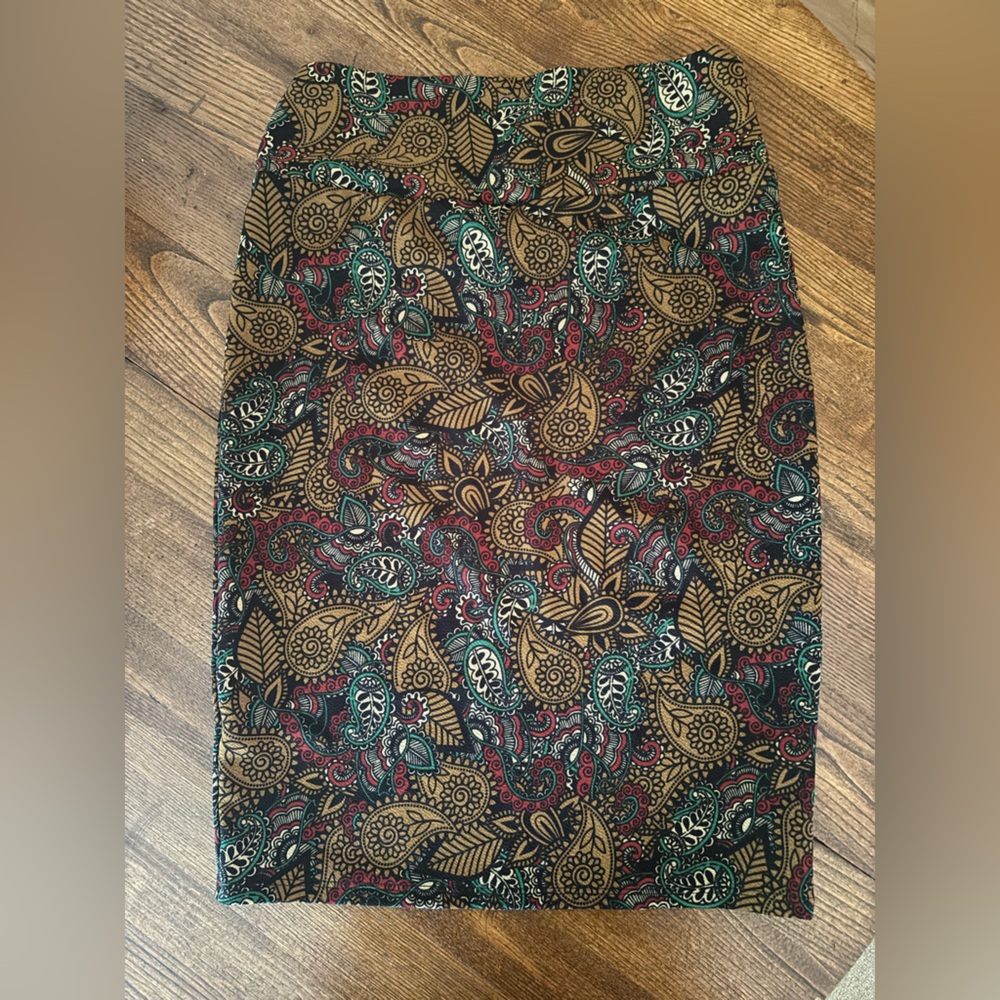 LuLaRoe Multicolor pencil skirt